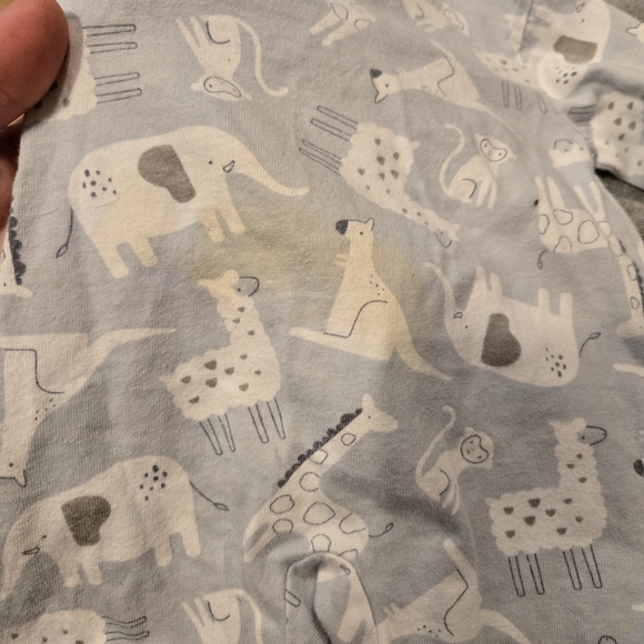 Bundle/Lot Of Newborn Baby Footie Sleeper Pajamas Mixed Brands - Picture 14 of 15